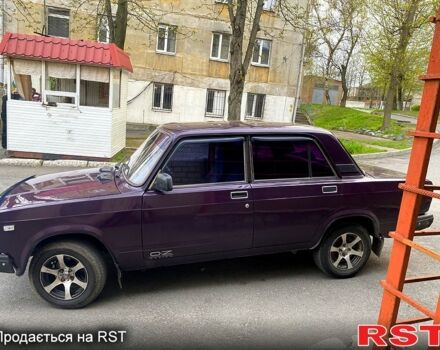 Фиолетовый ВАЗ 2107, объемом двигателя 1.6 л и пробегом 93 тыс. км за 1300 $, фото 2 на Automoto.ua