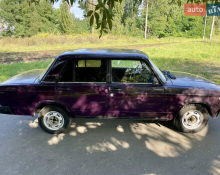 Фиолетовый ВАЗ 2107, объемом двигателя 1.46 л и пробегом 43 тыс. км за 850 $, фото 3 на Automoto.ua