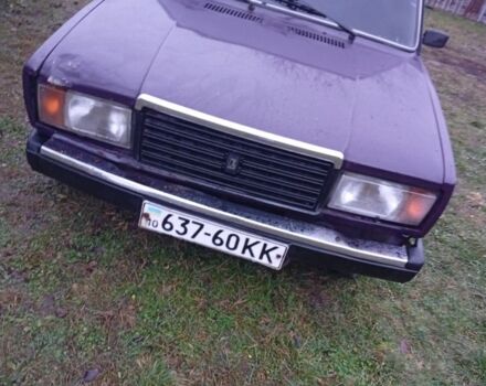 Фиолетовый ВАЗ 2107, объемом двигателя 1.5 л и пробегом 123 тыс. км за 750 $, фото 5 на Automoto.ua