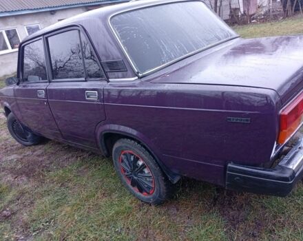 Фиолетовый ВАЗ 2107, объемом двигателя 1.5 л и пробегом 123 тыс. км за 750 $, фото 1 на Automoto.ua
