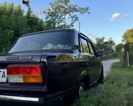 Фиолетовый ВАЗ 2107, объемом двигателя 1.57 л и пробегом 75 тыс. км за 1800 $, фото 8 на Automoto.ua