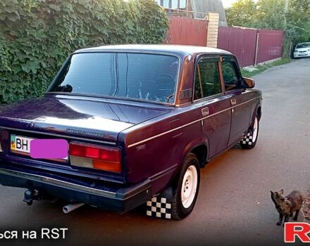 Фиолетовый ВАЗ 2107, объемом двигателя 1.5 л и пробегом 164 тыс. км за 1100 $, фото 2 на Automoto.ua