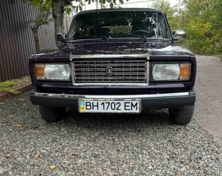 Фиолетовый ВАЗ 2107, объемом двигателя 1.5 л и пробегом 270 тыс. км за 1800 $, фото 4 на Automoto.ua