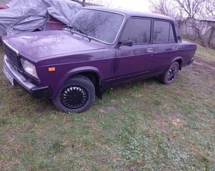 Фиолетовый ВАЗ 2107, объемом двигателя 1.5 л и пробегом 123 тыс. км за 750 $, фото 3 на Automoto.ua