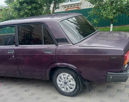 Фиолетовый ВАЗ 2107, объемом двигателя 1.57 л и пробегом 45 тыс. км за 1100 $, фото 3 на Automoto.ua