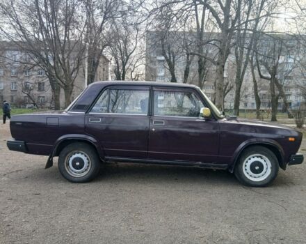 Фиолетовый ВАЗ 2107, объемом двигателя 1.5 л и пробегом 72 тыс. км за 1150 $, фото 13 на Automoto.ua