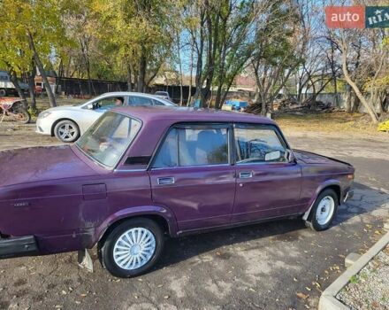Фіолетовий ВАЗ 2107, об'ємом двигуна 1.45 л та пробігом 160 тис. км за 1000 $, фото 7 на Automoto.ua