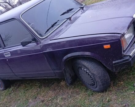 Фиолетовый ВАЗ 2107, объемом двигателя 1.5 л и пробегом 123 тыс. км за 750 $, фото 12 на Automoto.ua