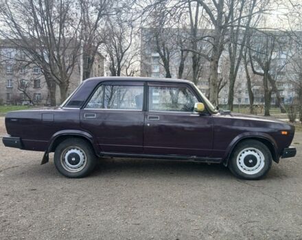 Фиолетовый ВАЗ 2107, объемом двигателя 1.5 л и пробегом 72 тыс. км за 1150 $, фото 12 на Automoto.ua