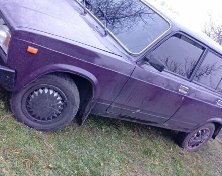 Фиолетовый ВАЗ 2107, объемом двигателя 1.5 л и пробегом 123 тыс. км за 750 $, фото 11 на Automoto.ua