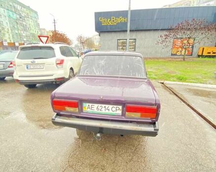 Фиолетовый ВАЗ 2107, объемом двигателя 1.45 л и пробегом 100 тыс. км за 800 $, фото 2 на Automoto.ua