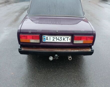 Фіолетовий ВАЗ 2107, об'ємом двигуна 1.5 л та пробігом 2 тис. км за 1300 $, фото 2 на Automoto.ua