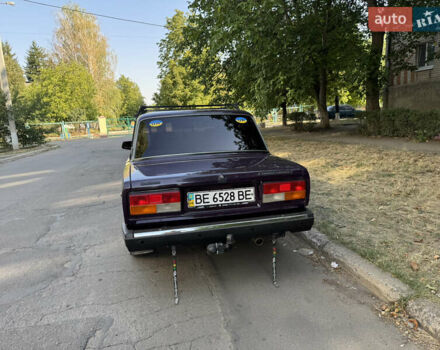 Фиолетовый ВАЗ 2107, объемом двигателя 1.5 л и пробегом 43 тыс. км за 2500 $, фото 2 на Automoto.ua