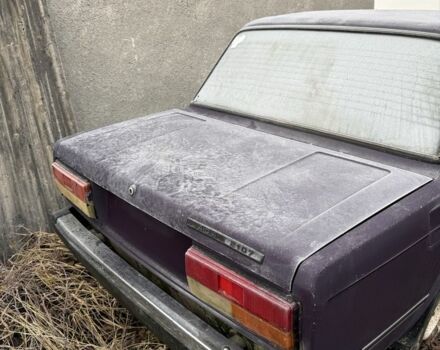 Фиолетовый ВАЗ 2107, объемом двигателя 1.6 л и пробегом 82 тыс. км за 296 $, фото 3 на Automoto.ua