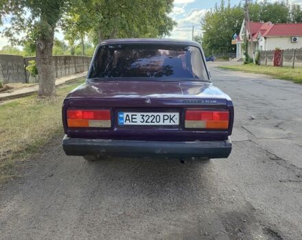 Фиолетовый ВАЗ 2107, объемом двигателя 1.5 л и пробегом 85 тыс. км за 1200 $, фото 3 на Automoto.ua
