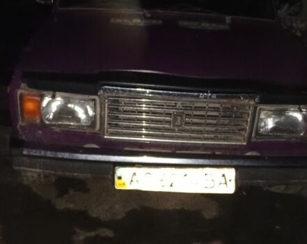 Фіолетовий ВАЗ 2107, об'ємом двигуна 1.5 л та пробігом 125 тис. км за 1000 $, фото 3 на Automoto.ua