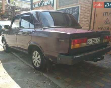 Фиолетовый ВАЗ 2107, объемом двигателя 1.5 л и пробегом 50 тыс. км за 1350 $, фото 4 на Automoto.ua