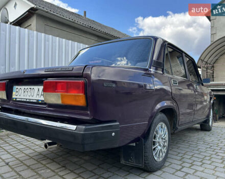 Фиолетовый ВАЗ 2107, объемом двигателя 1.45 л и пробегом 104 тыс. км за 1999 $, фото 22 на Automoto.ua