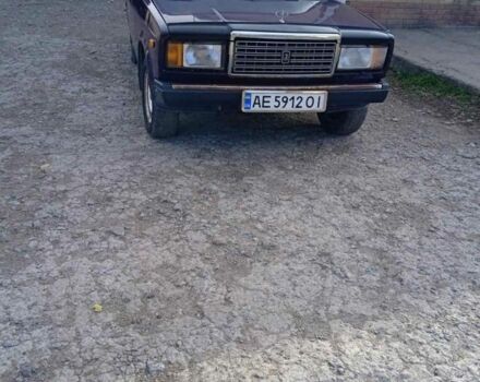 Фиолетовый ВАЗ 2107, объемом двигателя 1.5 л и пробегом 100 тыс. км за 1300 $, фото 2 на Automoto.ua