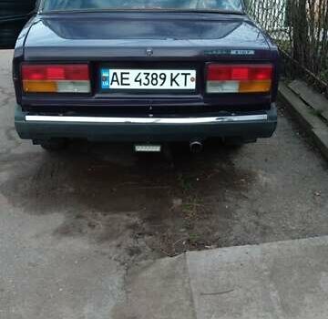 Фиолетовый ВАЗ 2107, объемом двигателя 1.5 л и пробегом 96 тыс. км за 1300 $, фото 1 на Automoto.ua
