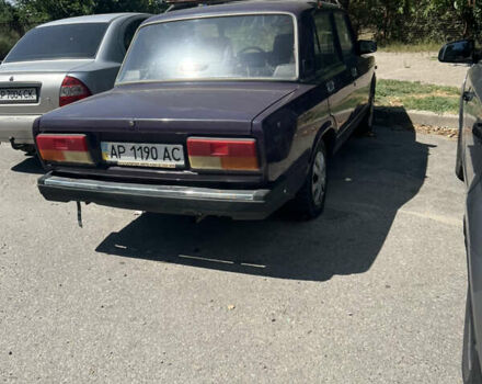 Фиолетовый ВАЗ 2107, объемом двигателя 1.5 л и пробегом 90 тыс. км за 950 $, фото 2 на Automoto.ua