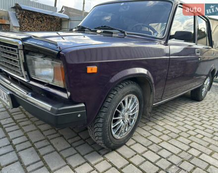 Фиолетовый ВАЗ 2107, объемом двигателя 1.45 л и пробегом 104 тыс. км за 1999 $, фото 1 на Automoto.ua