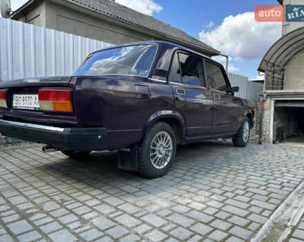 Фиолетовый ВАЗ 2107, объемом двигателя 1.45 л и пробегом 104 тыс. км за 1999 $, фото 12 на Automoto.ua