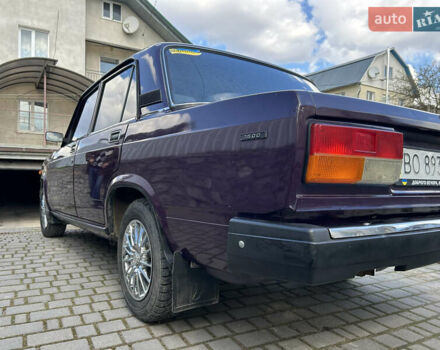 Фиолетовый ВАЗ 2107, объемом двигателя 1.45 л и пробегом 104 тыс. км за 1999 $, фото 23 на Automoto.ua