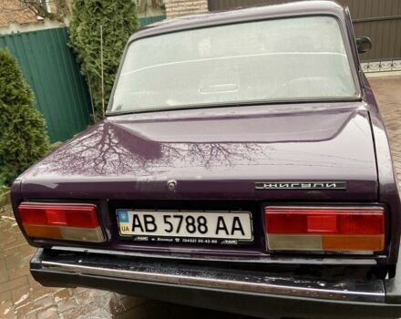 Фиолетовый ВАЗ 2107, объемом двигателя 1.5 л и пробегом 90 тыс. км за 1500 $, фото 6 на Automoto.ua