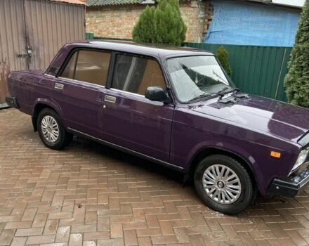 Фиолетовый ВАЗ 2107, объемом двигателя 1.5 л и пробегом 90 тыс. км за 1500 $, фото 2 на Automoto.ua
