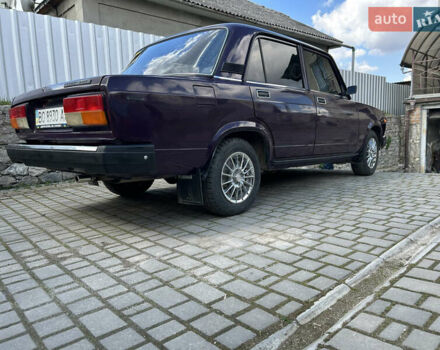 Фиолетовый ВАЗ 2107, объемом двигателя 1.45 л и пробегом 104 тыс. км за 1999 $, фото 11 на Automoto.ua