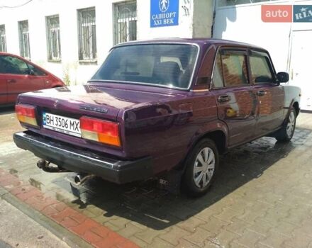 Фиолетовый ВАЗ 2107, объемом двигателя 1.5 л и пробегом 50 тыс. км за 1350 $, фото 3 на Automoto.ua