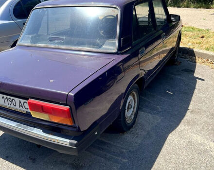 Фиолетовый ВАЗ 2107, объемом двигателя 1.5 л и пробегом 290 тыс. км за 1000 $, фото 3 на Automoto.ua