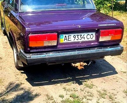 Фіолетовий ВАЗ 2107, об'ємом двигуна 1.5 л та пробігом 98 тис. км за 1470 $, фото 7 на Automoto.ua