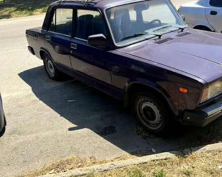 Фиолетовый ВАЗ 2107, объемом двигателя 1.5 л и пробегом 290 тыс. км за 1000 $, фото 4 на Automoto.ua