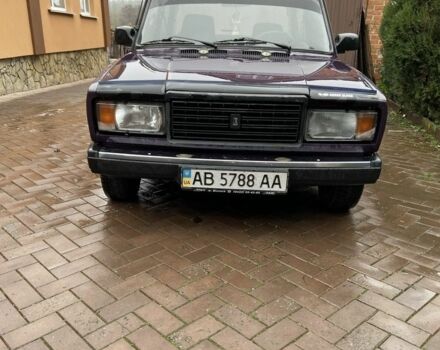 Фиолетовый ВАЗ 2107, объемом двигателя 1.5 л и пробегом 90 тыс. км за 1500 $, фото 7 на Automoto.ua