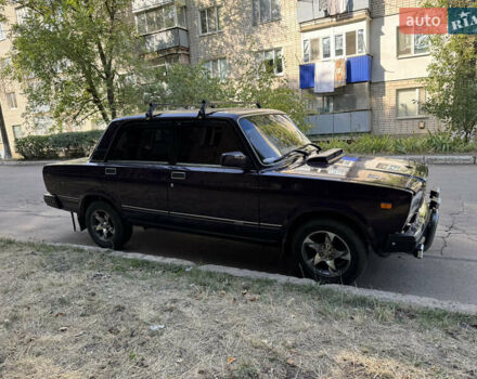 Фиолетовый ВАЗ 2107, объемом двигателя 1.5 л и пробегом 43 тыс. км за 2500 $, фото 3 на Automoto.ua