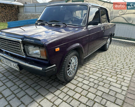 Фиолетовый ВАЗ 2107, объемом двигателя 1.45 л и пробегом 104 тыс. км за 1999 $, фото 15 на Automoto.ua