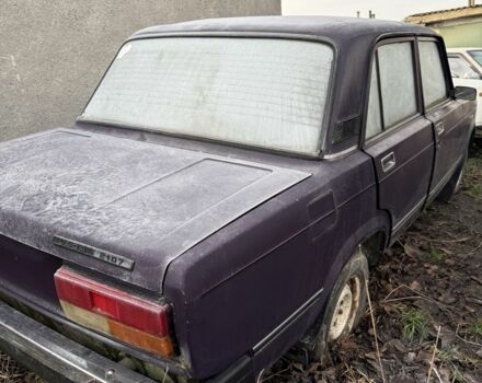 Фиолетовый ВАЗ 2107, объемом двигателя 1.6 л и пробегом 82 тыс. км за 296 $, фото 5 на Automoto.ua