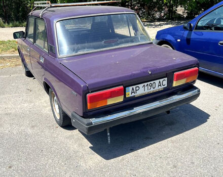 Фиолетовый ВАЗ 2107, объемом двигателя 1.5 л и пробегом 290 тыс. км за 1000 $, фото 2 на Automoto.ua