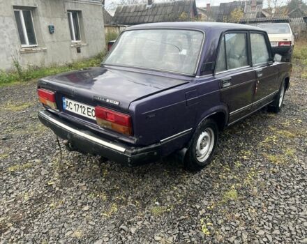 ВАЗ 2107 2004 в Луцке на Automoto.ua Фиолетовый ВАЗ 2107, объемом двигателя 1.5 л и пробегом 167 тыс. км за 590 $, фото 4 на Automoto.ua