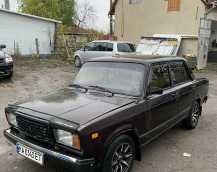 Фиолетовый ВАЗ 2107, объемом двигателя 1.45 л и пробегом 150 тыс. км за 1600 $, фото 4 на Automoto.ua