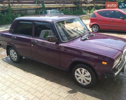 Фиолетовый ВАЗ 2107, объемом двигателя 1.5 л и пробегом 50 тыс. км за 1350 $, фото 1 на Automoto.ua