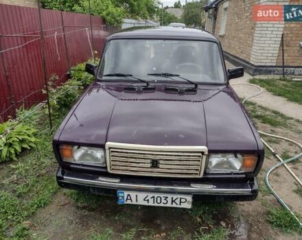 ВАЗ 2107 2004 в Кагарлыке на Automoto.ua Фиолетовый ВАЗ 2107, объемом двигателя 1.45 л и пробегом 91 тыс. км за 1800 $, фото 3 на Automoto.ua