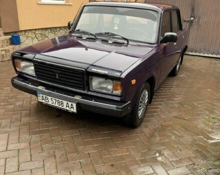 Фиолетовый ВАЗ 2107, объемом двигателя 1.5 л и пробегом 90 тыс. км за 1500 $, фото 1 на Automoto.ua