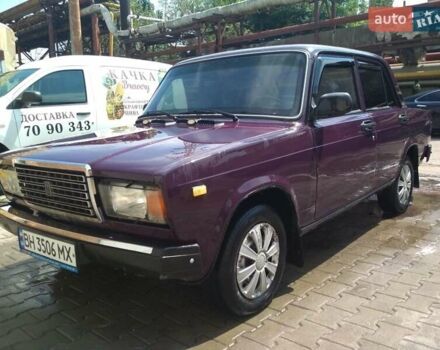 Фиолетовый ВАЗ 2107, объемом двигателя 1.5 л и пробегом 50 тыс. км за 1350 $, фото 6 на Automoto.ua