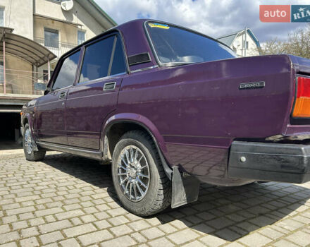 Фиолетовый ВАЗ 2107, объемом двигателя 1.45 л и пробегом 104 тыс. км за 1999 $, фото 13 на Automoto.ua