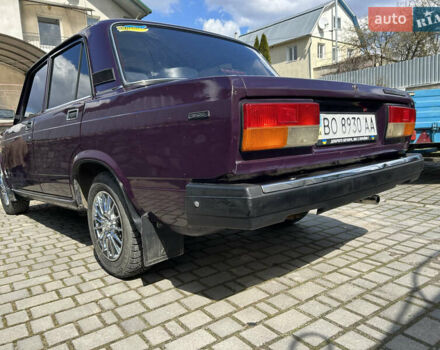 Фиолетовый ВАЗ 2107, объемом двигателя 1.45 л и пробегом 104 тыс. км за 1999 $, фото 14 на Automoto.ua