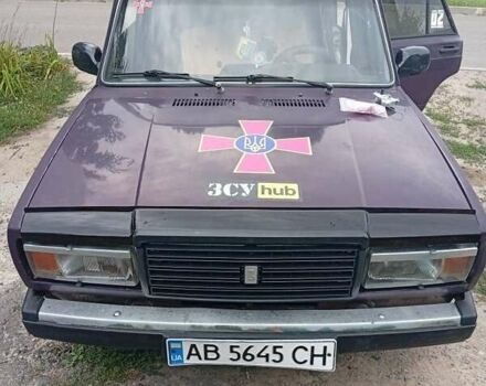 Фиолетовый ВАЗ 2107, объемом двигателя 1.5 л и пробегом 42 тыс. км за 606 $, фото 4 на Automoto.ua