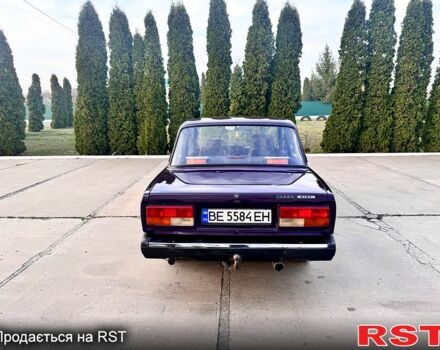 Фиолетовый ВАЗ 2107, объемом двигателя 15 л и пробегом 37 тыс. км за 1699 $, фото 6 на Automoto.ua